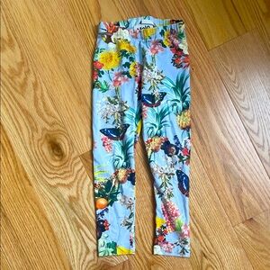 Molo tropical fruits kids leggings. Size 5